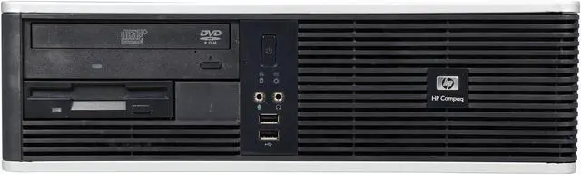 Alt view image 4 of 10 - HP DC5700 [Microsoft Authorized Recertified] Small Form Factor Desktop PC with Intel Core 2 Duo 1.86 GHz, 2 GB RAM, 160 GB HDD, DVD-CDRW, Windows 10 Home Premium 32-Bit