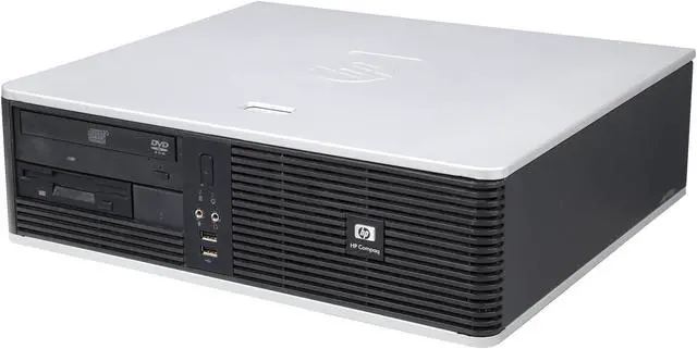 Alt view image 5 of 10 - HP DC5700 [Microsoft Authorized Recertified] Small Form Factor Desktop PC with Intel Core 2 Duo 1.86 GHz, 2 GB RAM, 160 GB HDD, DVD-CDRW, Windows 10 Home Premium 32-Bit