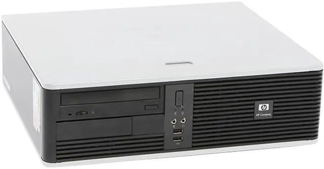 Alt view image 2 of 10 - HP DC5700 [Microsoft Authorized Recertified] Small Form Factor Desktop PC with Intel Core 2 Duo 1.86 GHz, 2 GB RAM, 160 GB HDD, DVD-CDRW, Windows 10 Home Premium 32-Bit