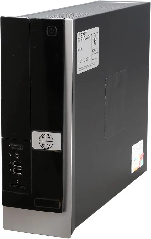 Alt view image 3 of 9 - HP Pavilion Slimline Desktop AMD E1-2500, 4GB RAM, 500GB HDD, Radeon HD8240, DVDRW Lightscribe, Windows 8 Pro 64 Bit