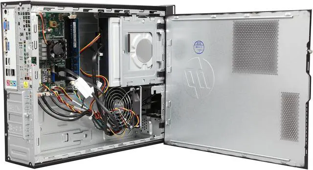 Alt view image 5 of 9 - HP Pavilion Slimline Desktop AMD E1-2500, 4GB RAM, 500GB HDD, Radeon HD8240, DVDRW Lightscribe, Windows 8 Pro 64 Bit