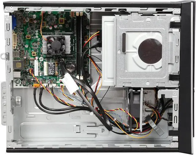Alt view image 6 of 9 - HP Pavilion Slimline Desktop AMD E1-2500, 4GB RAM, 500GB HDD, Radeon HD8240, DVDRW Lightscribe, Windows 8 Pro 64 Bit