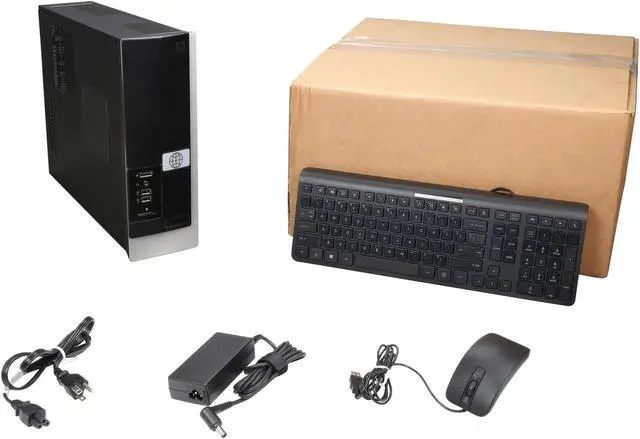 Alt view image 9 of 9 - HP Pavilion Slimline Desktop AMD E1-2500, 4GB RAM, 500GB HDD, Radeon HD8240, DVDRW Lightscribe, Windows 8 Pro 64 Bit