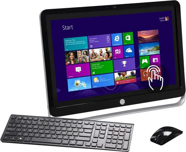 Refurbished: HP All-in-One PC Pavilion 23-H060 Intel Core i5-4570T
