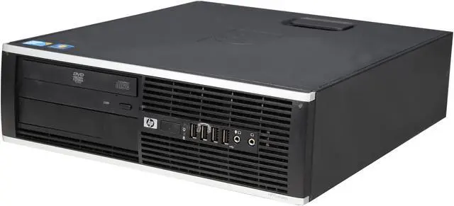 Alt view image 3 of 12 - HP Elite 8000 [Microsoft Authorized Recertified] Small Form Factor Desktop PC + Monitor Bundle with Intel Core 2 Duo 3.0GHz, 4GB DDR3, 1TB HDD, DVDROM, Windows 7 Professional 64 Bit, 22" HP ZR22W Wide