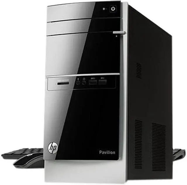 Main image of HP Pavilion 500-300 500-339 Desktop Computer - Refurbished - AMD A-Series A10-7800 3.50 GHz - Micro Tower