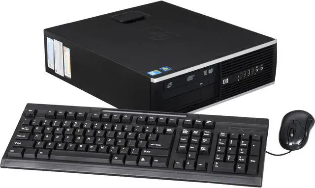 Main image of HP 8100 Elite [Microsoft Authorized Recertified] Small Form Factor Desktop PC with Intel Core i5-650 3.10Ghz, 8GB RAM, 1TB HDD, DVDRW, Windows 7 Professional 64 Bit
