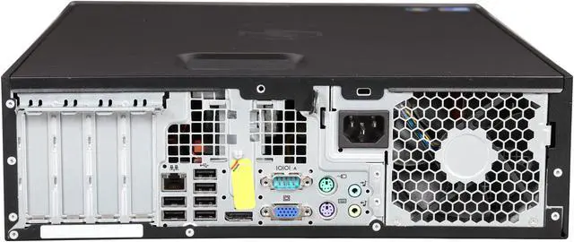 Alt view image 5 of 8 - HP 8100 Elite [Microsoft Authorized Recertified] Small Form Factor Desktop PC with Intel Core i5-650 3.10Ghz, 8GB RAM, 1TB HDD, DVDRW, Windows 7 Professional 64 Bit