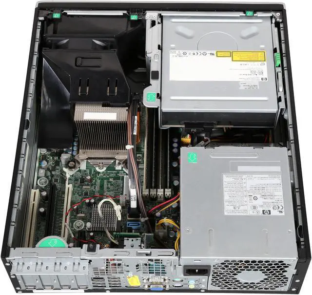 Alt view image 6 of 8 - HP 8100 Elite [Microsoft Authorized Recertified] Small Form Factor Desktop PC with Intel Core i5-650 3.10Ghz, 8GB RAM, 1TB HDD, DVDRW, Windows 7 Professional 64 Bit