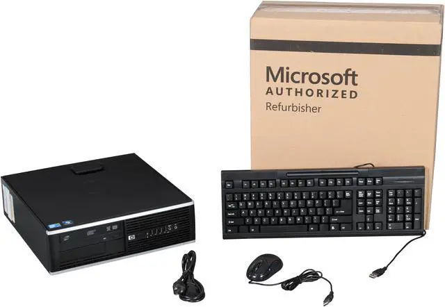 Alt view image 8 of 8 - HP 8100 Elite [Microsoft Authorized Recertified] Small Form Factor Desktop PC with Intel Core i5-650 3.10Ghz, 8GB RAM, 1TB HDD, DVDRW, Windows 7 Professional 64 Bit
