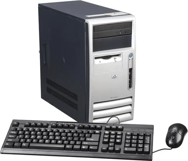 Refurbished: HP DX7300 Mid Tower Desktop PC with Intel Core