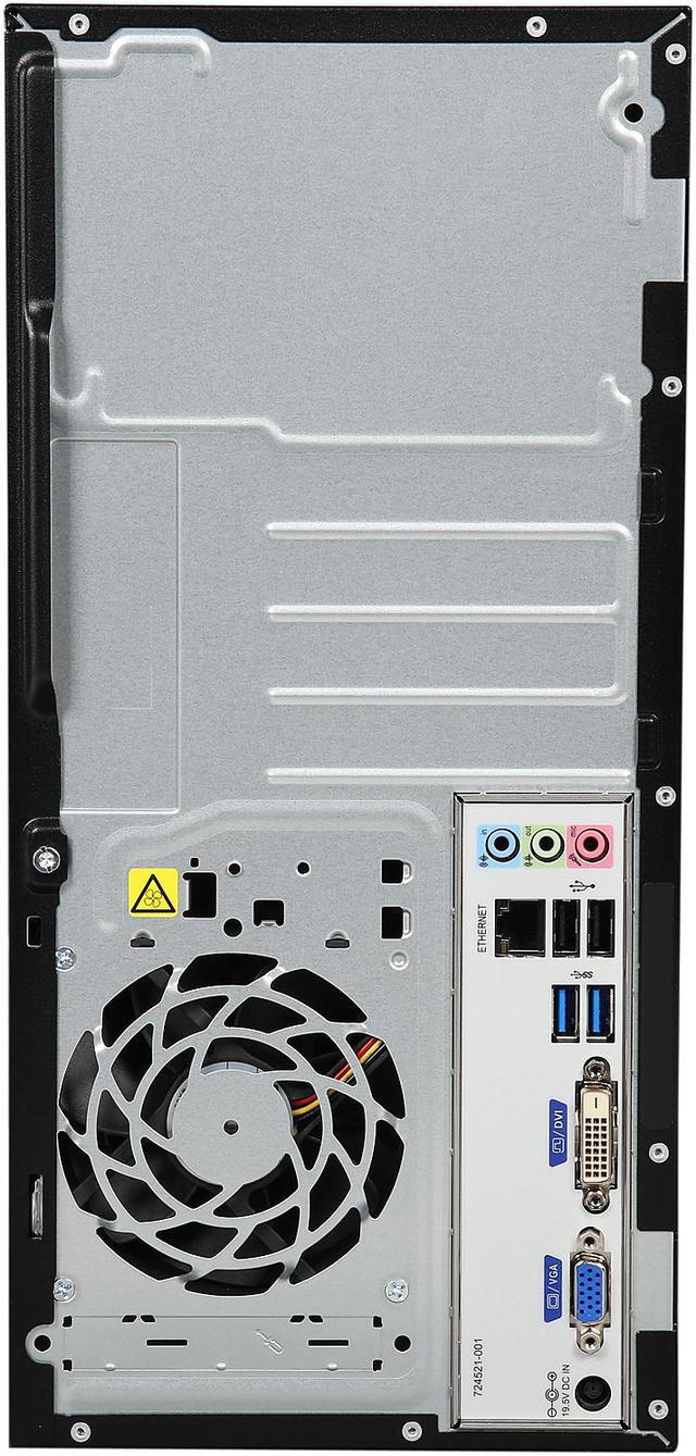 Alt view image 8 of 15 - HP Desktop PC 110-243WB AMD A4-5000 8GB DDR3 1TB HDD AMD Radeon HD 8330 Windows 8.1