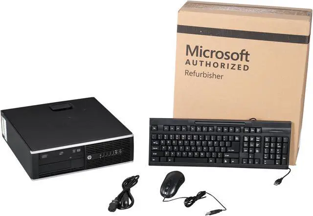 Alt view image 8 of 8 - HP Desktop PC 6200 Intel Core i3 2100 (3.10GHz) 4GB DDR3 1TB HDD Windows 7 Professional 64-Bit (Microsoft Authorized Refurbish) w/1 year warranty