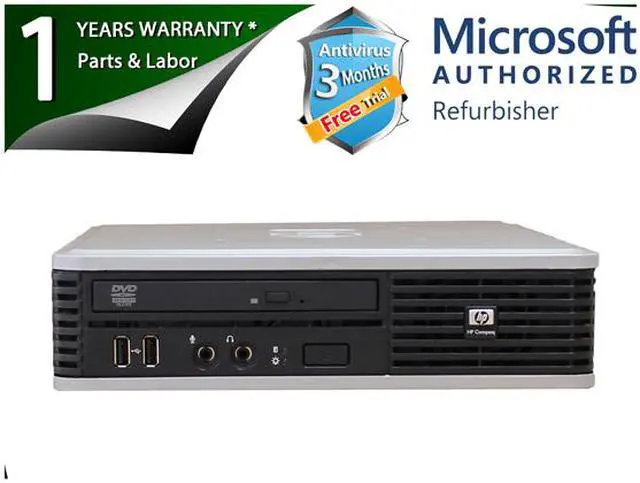Alt view image 2 of 4 - HP Desktop Computer DC7900 Intel Core 2 Duo E8400 4GB DDR2 80GB HDD Intel GMA 4500 Windows 7 Professional 64-bit