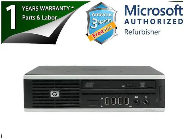 Alt view image 2 of 4 - HP Desktop Computer Elite 8000 Intel Core 2 Duo E8400 4GB DDR3 160GB HDD Windows 7 Professional 64-bit