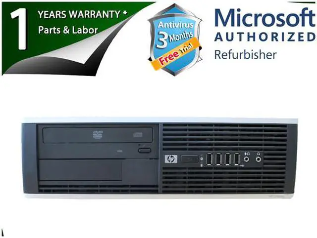 Alt view image 2 of 4 - HP Desktop Computer ELITE 8000 Intel Core 2 Duo E8400 4GB DDR3 160GB HDD Intel GMA 4500 Windows 7 Professional 64-bit