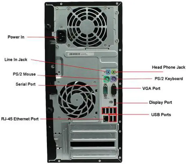 Alt view image 4 of 4 - HP Desktop Computer 6000 Pro Intel Core 2 Duo E7500 8GB DDR3 2TB HDD Intel GMA 4500 Windows 7 Professional 64-bit