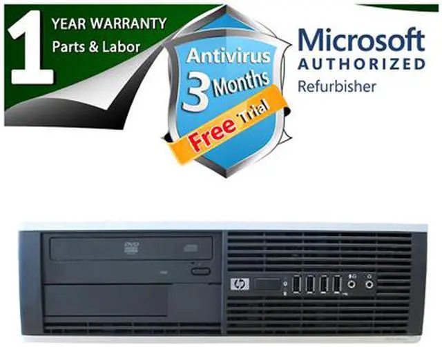 Alt view image 2 of 4 - HP Desktop Computer 6005 Pro AMD Phenom II X2 B55 4GB DDR3 750GB HDD ATI Radeon HD 4200 Windows 7 Professional 64-bit