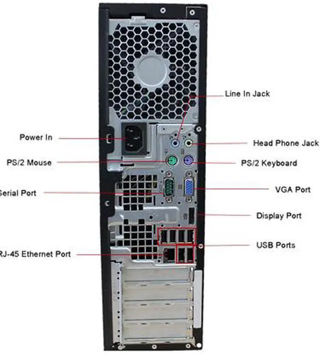 Alt view image 4 of 4 - HP Desktop Computer 6005 Pro AMD Phenom II X2 B55 4GB DDR3 750GB HDD ATI Radeon HD 4200 Windows 7 Professional 64-bit