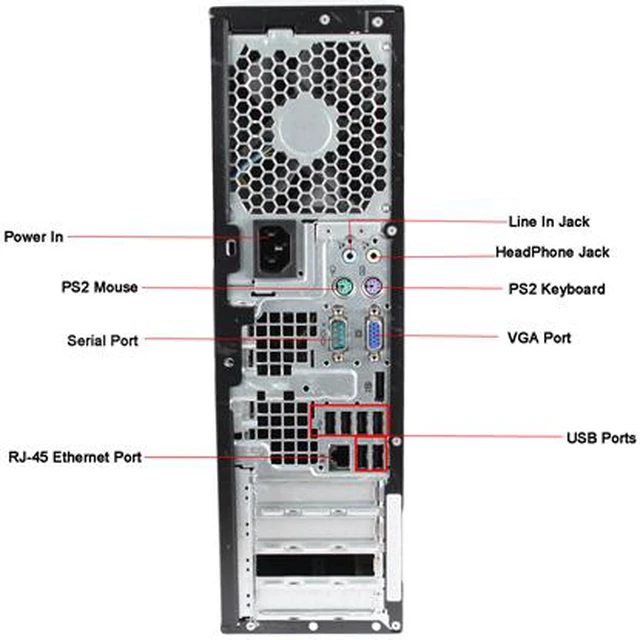 Alt view image 4 of 5 - HP Desktop Computer Z200 Intel Core i5-650 8GB DDR3 2TB HDD Intel HD Graphics Windows 7 Professional 64-bit