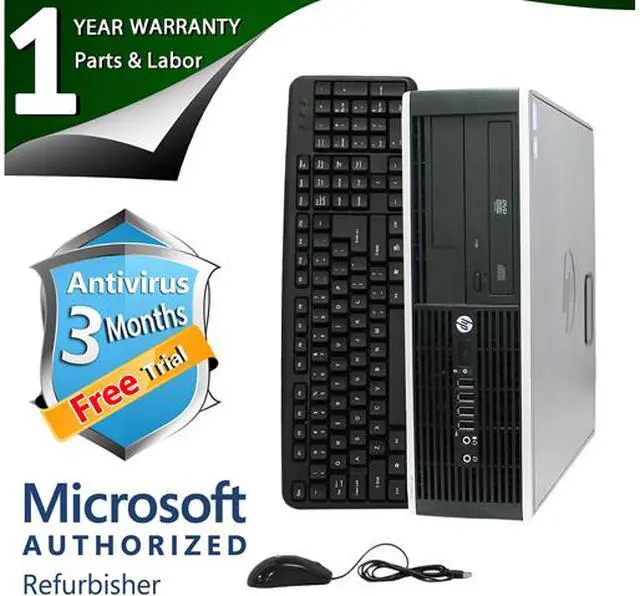 Main image of HP Desktop Computer Elite 8300 Intel Core i3-3220 8GB DDR3 500GB HDD Windows 10 Pro 64-bit Multi-Language, English / Spanish