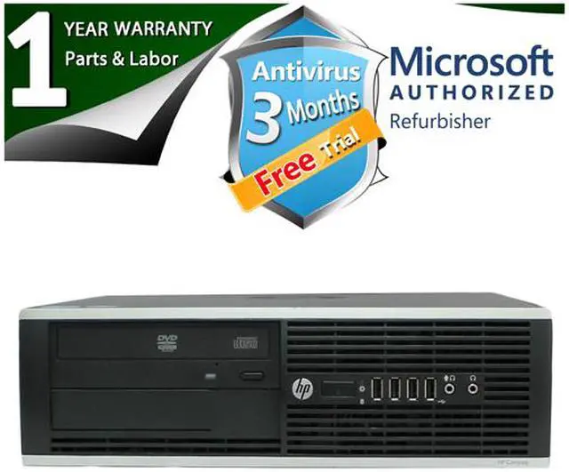 Alt view image 2 of 4 - HP Desktop Computer 6200 Pro Intel Pentium G840 4GB DDR3 250GB HDD Windows 7 Professional 64-Bit Multi-Language, English / Spanish
