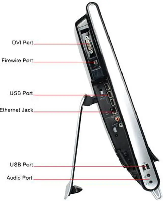 Alt view image 2 of 4 - HP All-in-One Computer TouchSmart 9100 4GB DDR3 1TB HDD 23" Windows 7 Professional 64-bit