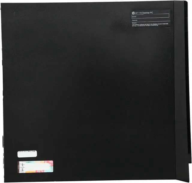 Alt view image 4 of 9 - HP Desktop Computer 110-243W A4-Series APU A4-5000 (1.5 GHz) 8 GB Memory 1 TB HDD Windows 10 Pro