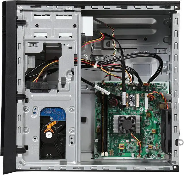 Alt view image 6 of 9 - HP Desktop Computer 110-243W A4-Series APU A4-5000 (1.5 GHz) 8 GB Memory 1 TB HDD Windows 10 Pro