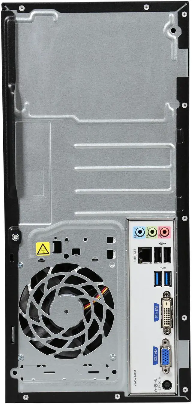 Alt view image 8 of 9 - HP Desktop Computer 110-243W A4-Series APU A4-5000 (1.5 GHz) 8 GB Memory 1 TB HDD Windows 10 Pro