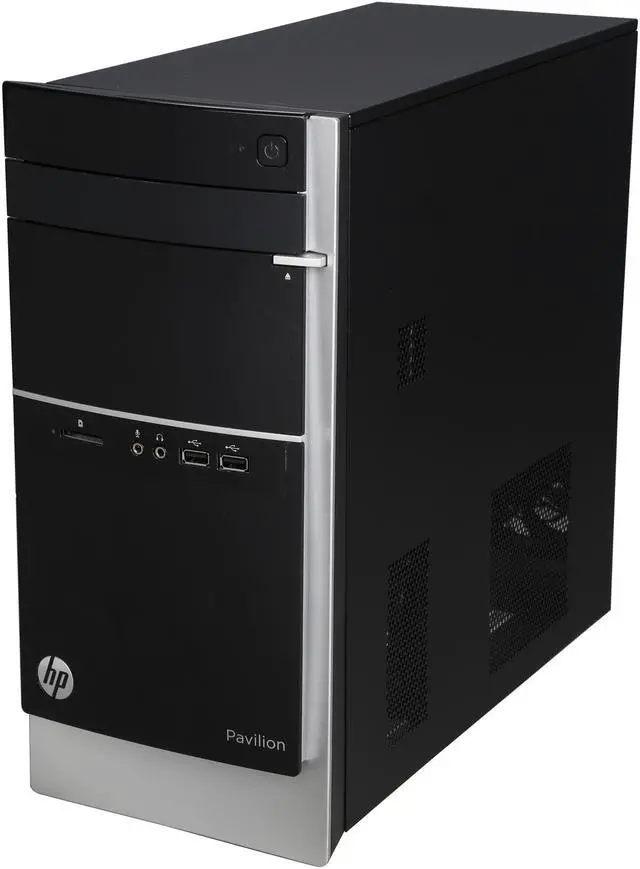 Alt view image 3 of 6 - HP Desktop Computer Pavilion 500-467C AMD A8-6410 8 GB 1TB HDD AMD Radeon R5 Windows 10 Home
