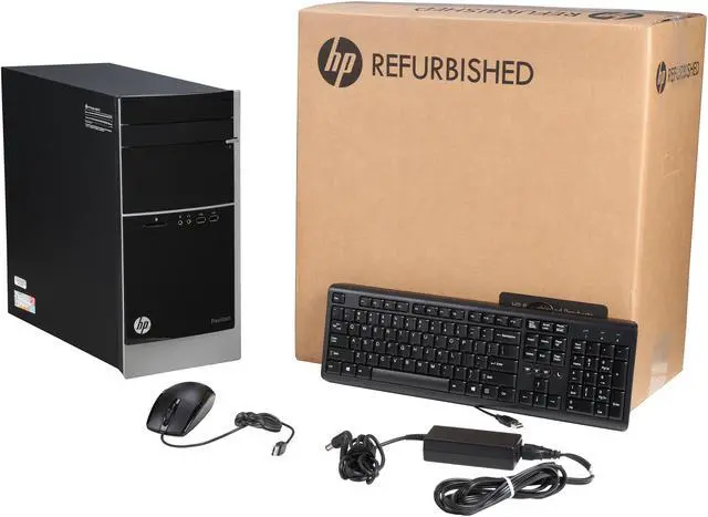 Alt view image 6 of 6 - HP Desktop Computer Pavilion 500-467C AMD A8-6410 8 GB 1TB HDD AMD Radeon R5 Windows 10 Home