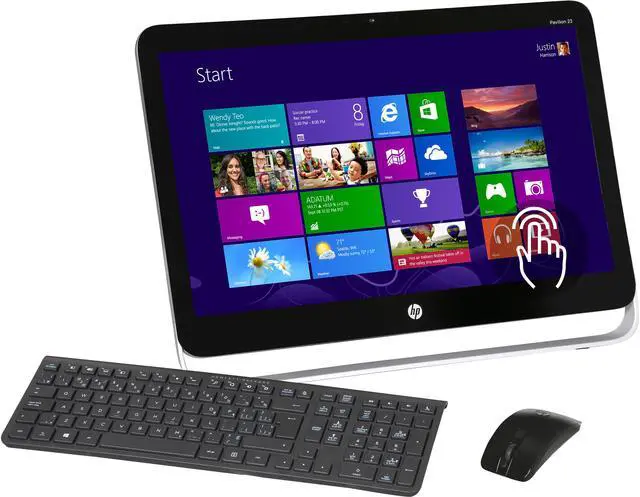 HP Desktop Computer Pavilion 23-p129 AMD A10-7800 8GB DDR3 1TB HDD