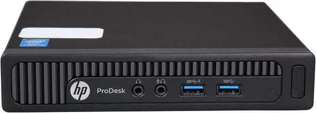 Alt view image 2 of 6 - HP Desktop Computer ProDesk 600 G1 Intel Core i3-4330T 4GB DDR3 500GB HDD 8GB SSD Intel HD Graphics 4600 Windows 8.1 Pro downgrade to Windows 7 Pro 64-Bit
