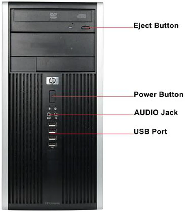 Alt view image 3 of 4 - HP Desktop Computer 6005 PRO AMD Athlon II X2 215 4GB DDR3 250GB HDD Integrated ATI Radeon HD 4200 Windows 7 Professional 64-bit