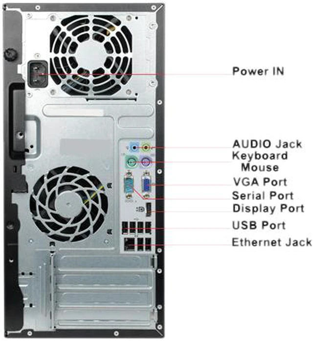 Alt view image 4 of 4 - HP Desktop Computer 6005 PRO AMD Athlon II X2 215 4GB DDR3 250GB HDD Integrated ATI Radeon HD 4200 Windows 7 Professional 64-bit