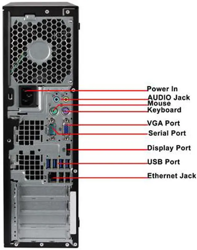 Alt view image 4 of 4 - HP Desktop Computer Elite 8300 Intel Core i5 3470 (3.20 GHz) 8 GB DDR3 1 TB HDD Windows 7 Professional 64-Bit