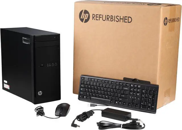 Alt view image 9 of 9 - HP Desktop Computer 110-469 Pentium G2030T (2.60GHz) 4GB 1TB HDD Windows 8.1 Pro