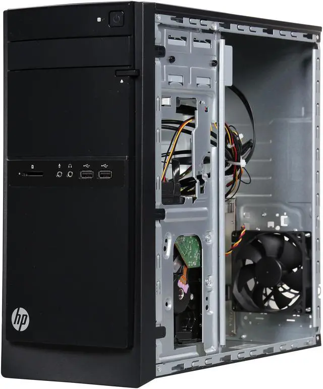 Alt view image 7 of 9 - HP Desktop Computer 110-406 Pentium J2900 (2.41GHz) 4GB 500GB HDD Windows 8.1 Pro 1 Year Warranty