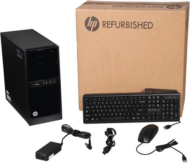 Alt view image 9 of 9 - HP Desktop Computer 110-406 Pentium J2900 (2.41GHz) 4GB 500GB HDD Windows 8.1 Pro 1 Year Warranty