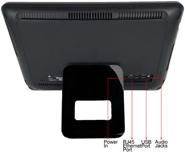 Alt view image 4 of 4 - HP All-in-One Computer Pro 3420 Intel Celeron G530 4GB DDR3 250GB HDD 20.0" Windows 7 Professional 64-bit