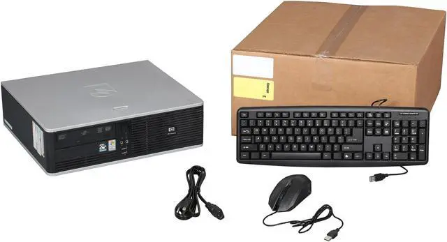 Alt view image 8 of 8 - HP Desktop Computer DC5750S 2.33GHz 4 GB 80GB HDD Windows 7 Professional 32-Bit