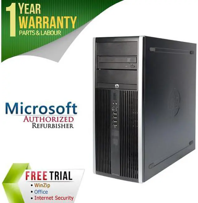Main image of HP Desktop Computer Elite 8200 Intel Core i5-2400 16GB DDR3 2TB HDD Intel HD Graphics 2000 Windows 7 Professional 64-bit