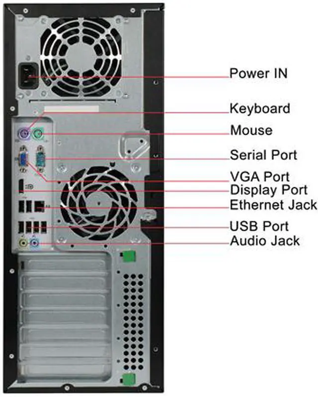 Alt view image 4 of 4 - HP Desktop Computer Elite 8200 Intel Core i5-2400 16GB DDR3 2TB HDD Intel HD Graphics 2000 Windows 7 Professional 64-bit