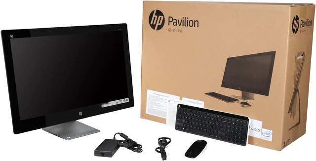 Open Box: HP All-in-One Computer 27-n110 Intel Core i5-6400T 8GB DDR3 ...
