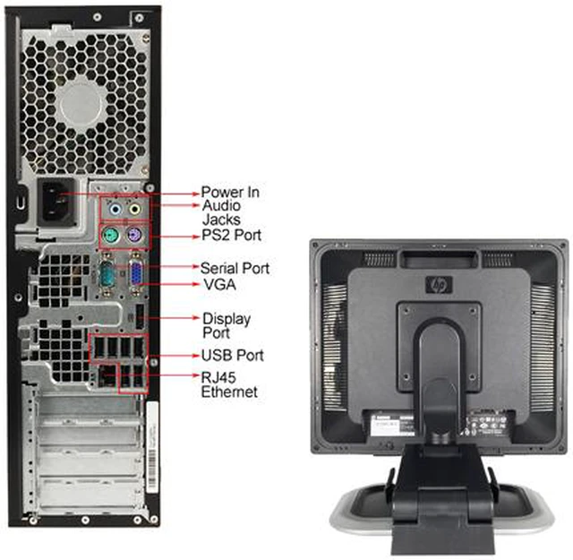 Computer 6000 Dh Refurbished: HP Desktop Computer 6000 Pro + 17