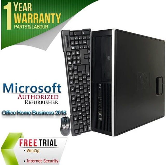Main image of HP Desktop Computer Elite 8200 (QTY 10) Intel Core i5 2400 (3.10 GHz) 4 GB DDR3 250 GB HDD Windows 7 Professional 64-Bit (QTY 10)