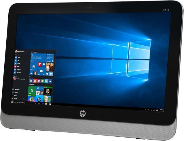 Alt view image 3 of 7 - HP All-in-One Computer 19-2304 AMD E1-Series E1-6010 4 GB 500GB HDD 19.5" Windows 10 Home