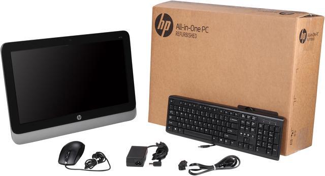 Alt view image 7 of 7 - HP All-in-One Computer 19-2304 AMD E1-Series E1-6010 4 GB 500GB HDD 19.5" Windows 10 Home