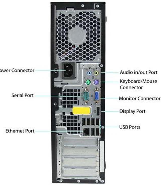 Alt view image 2 of 2 - HP A Grade Desktop Computer 6200 Intel Core i5-2500S 4 GB 1TB HDD Intel HD Graphics 2000 Windows 10 Pro 64-Bit